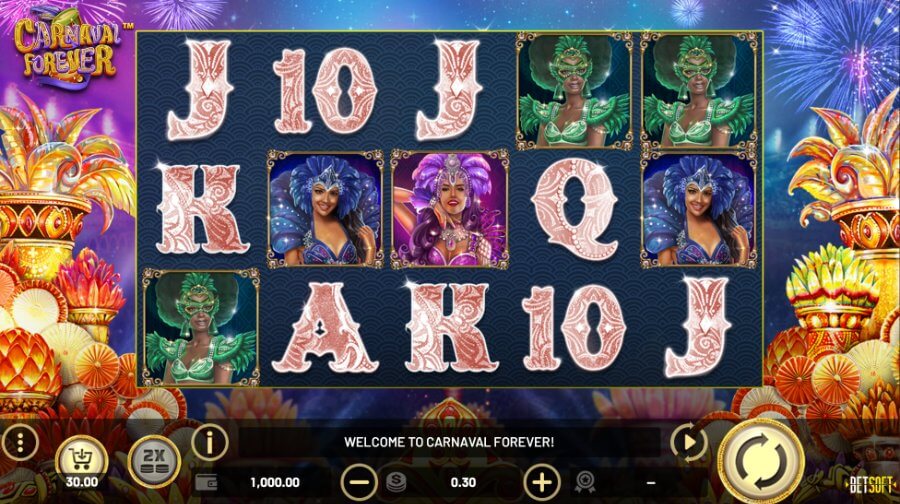 Slot Carnaval Forever - BetSoft