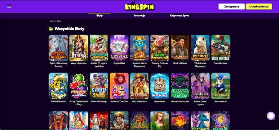 Kingspin najlepsze sloty online