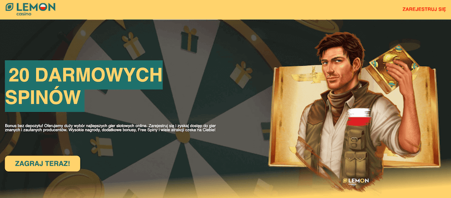 Lemon Casino bonus bez depozytu
