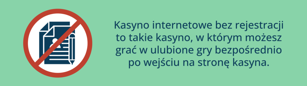 Kasyno bez rejestracji