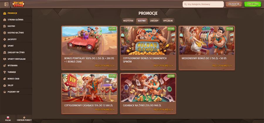 StoneVegas bonus