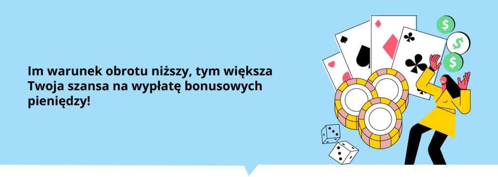 Warunek obrotu-inforgrafika-wyplata wygranych