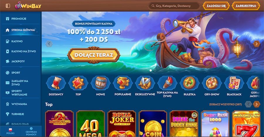 Winbay bonus powitalny
