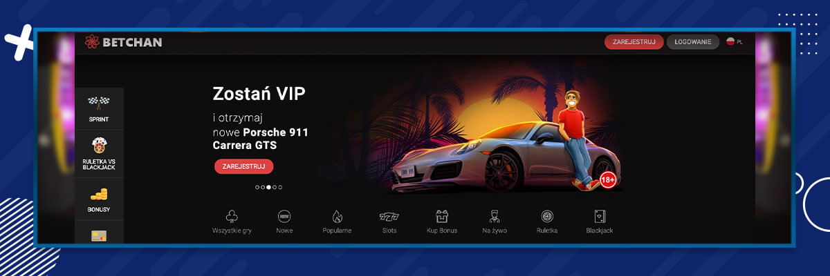 Klub VIP kasyna Betchan