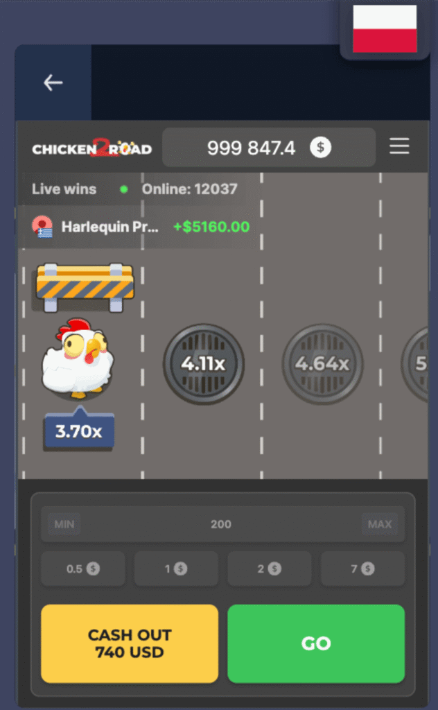 Gra Chicken Road etapy gry