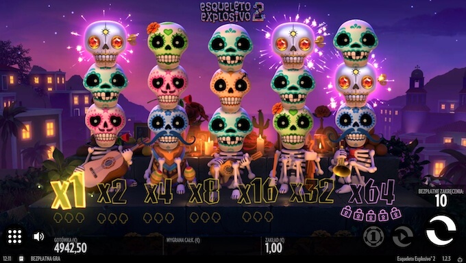 Esqueleto Explosivo 2 nowy slot Thunderkick 
