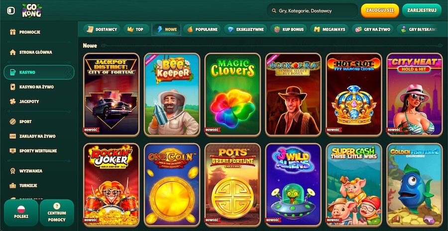 gokong maszyny online