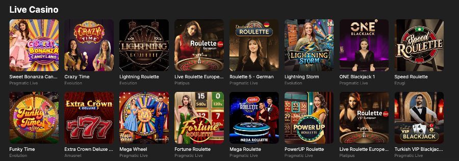 Kasyno na żywo w kasynie Need for Spin