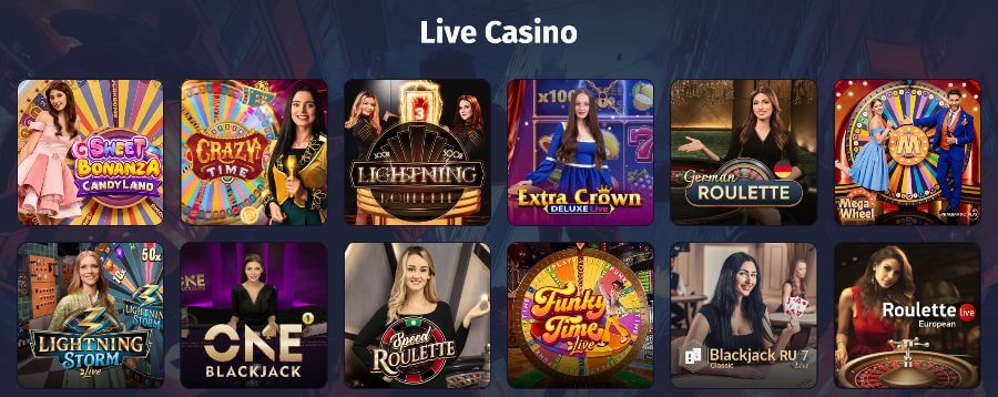 kasyno na żywo w kasynie spinlander