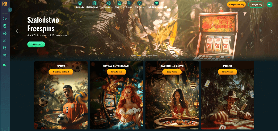 Strona główna kasyna Rokubet